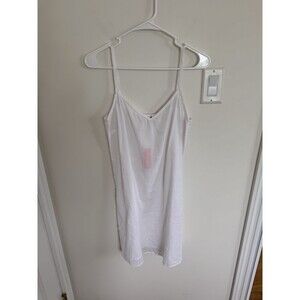 Sundry Women's White V Neck Slip Dress